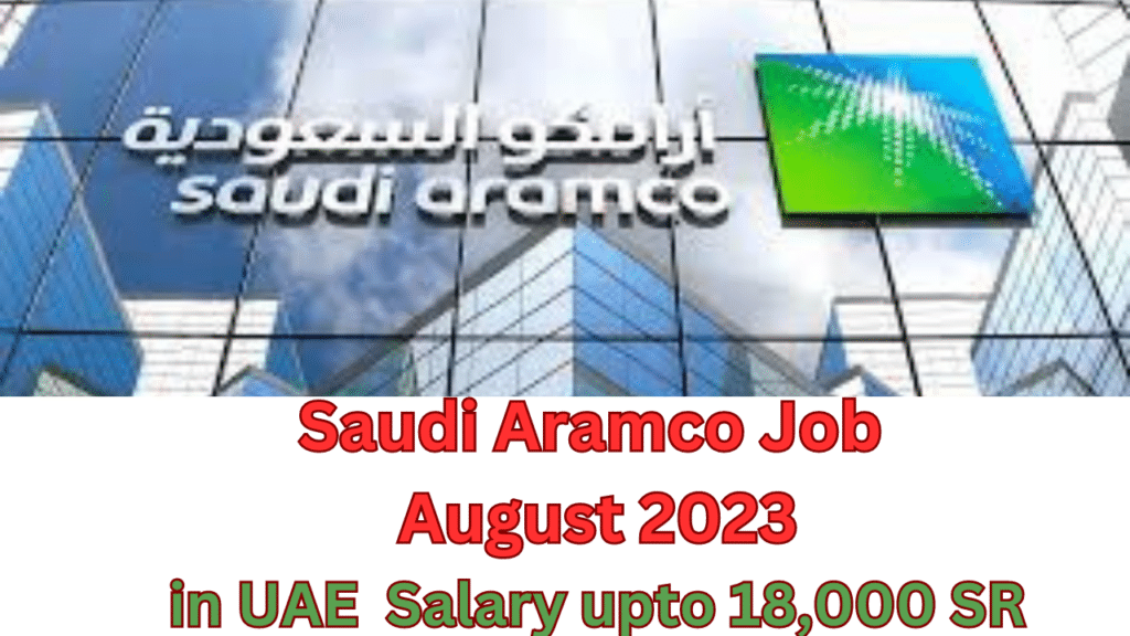 Saudi Aramco Jobs 2023