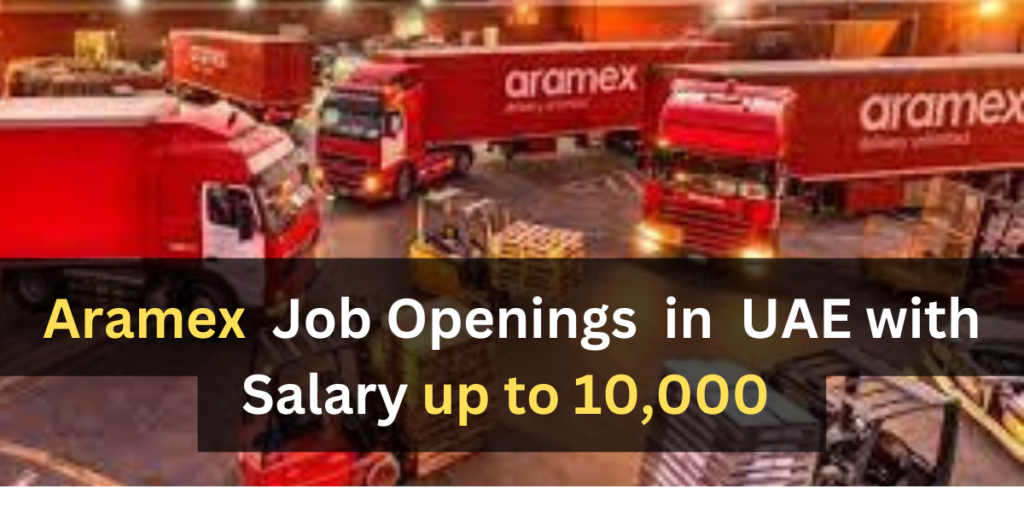 Aramex Jobs Openings in UAE