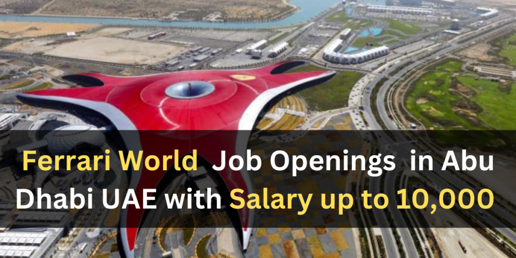 Ferrari World Jobs