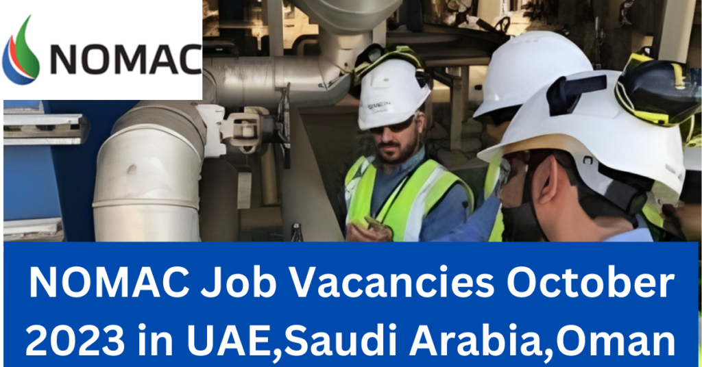 NOMAC Job Vacancies 2023