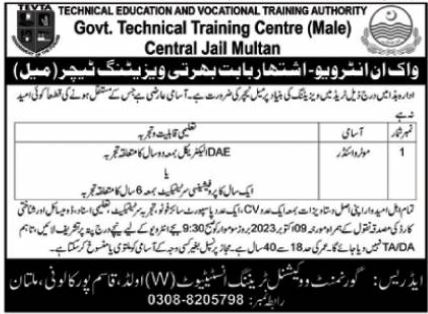 TEVTA Jobs
