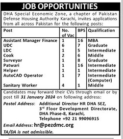 DHA Jobs Karachi