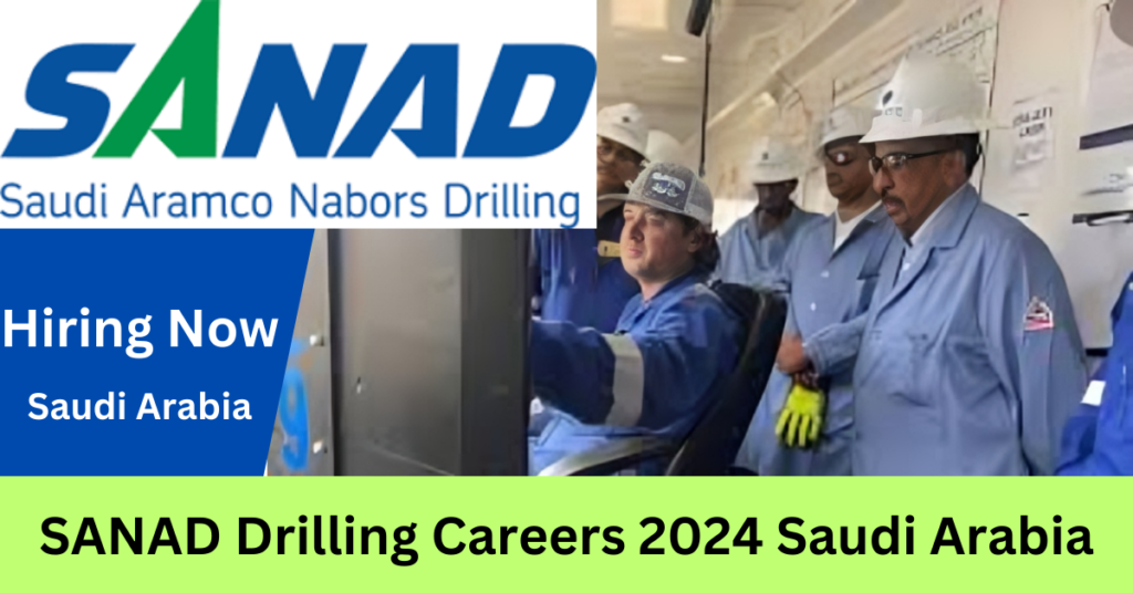 SANAD Drilling Careers 2024