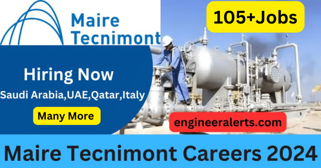 Maire Tecnimont Jobs 2024