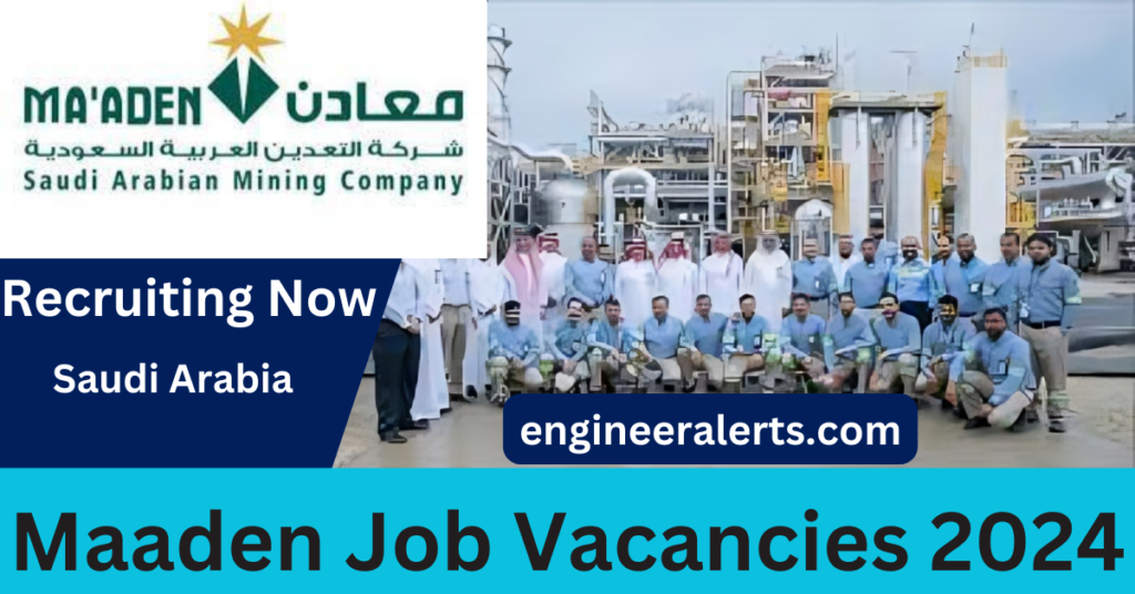 Maaden Job Vacancies 2024