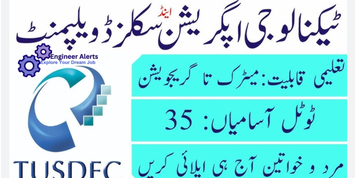 TUSDEC Jobs 2024 Technology Upgradation Skill Development Company