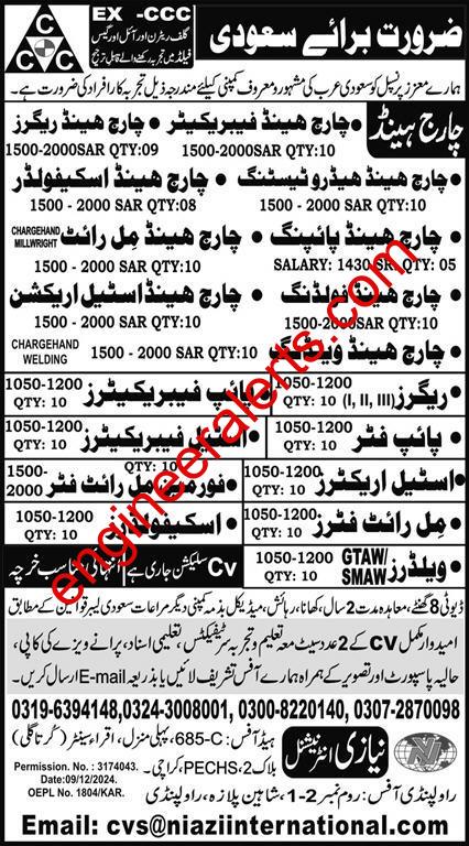 Gulf Return Staff For Saudi Arabia