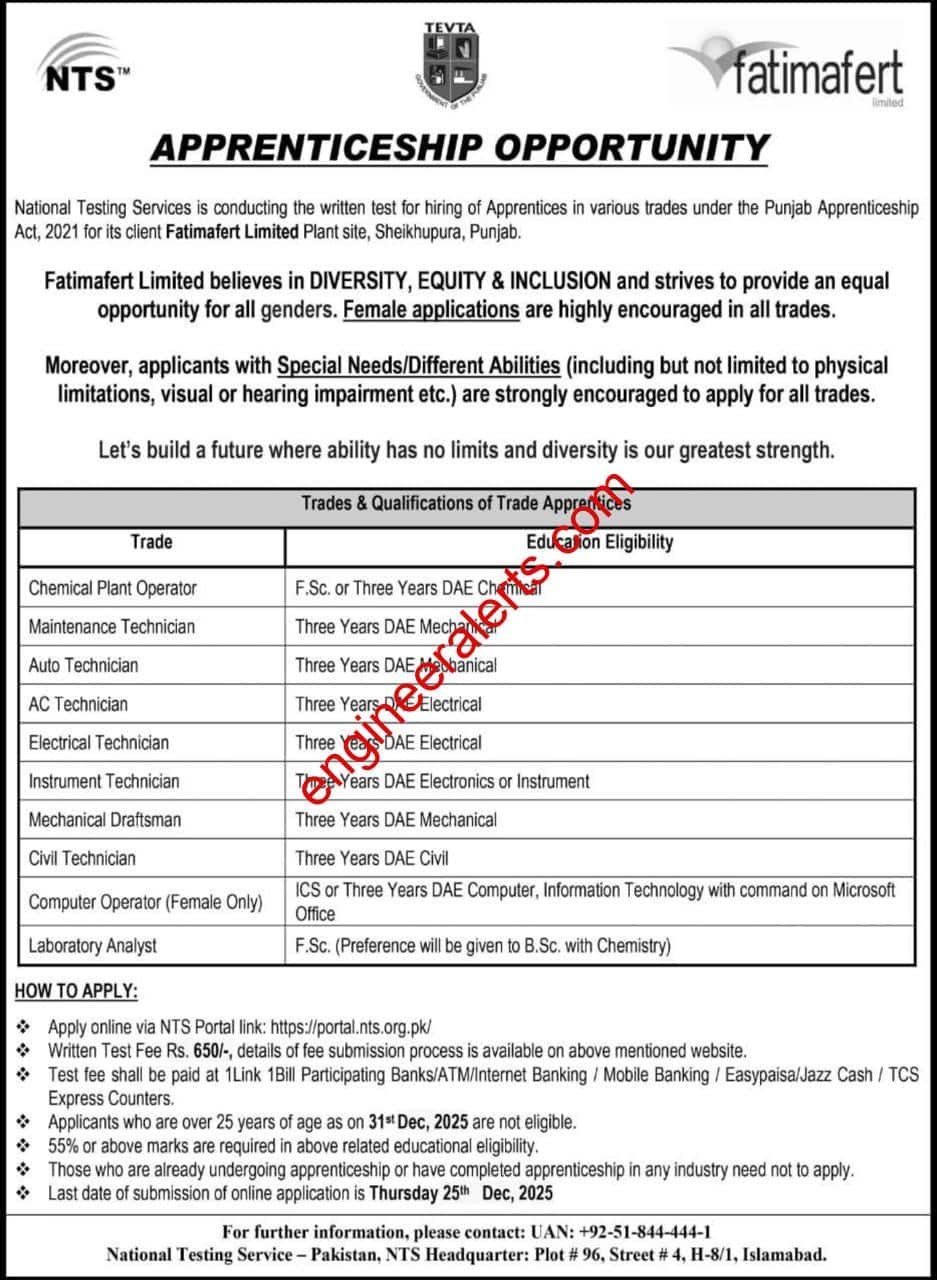 Fatimafert Limited Apprenticeship Program