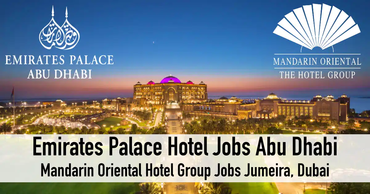 Emirates Palace Hotel Jobs