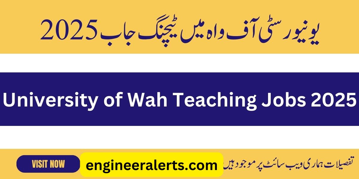 University of Wah Jobs