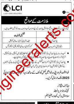 Lucky Core Industries LCI Jobs