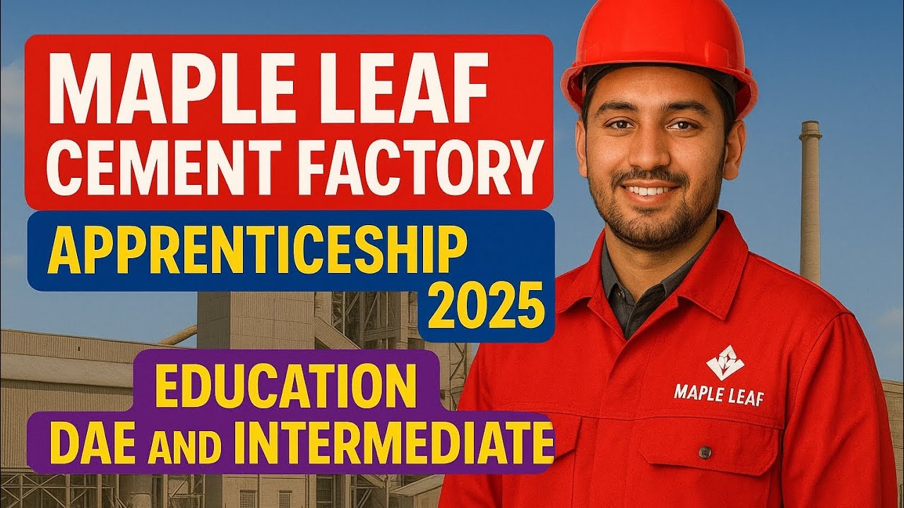 Maple Leaf Cement Apprenticeship 2025 Online Apply